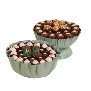 Handmade Silver Metal <b>Chocolate</b> Bowl Stylish Table <b>Chocolate</b> Sweets Serving Bowl Perfect For Special Occasion Or Any Events - Product Image 5