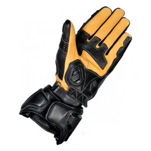 Motowolf Guantes de motorista hechos a medida Guantes de seguridad de moto de cuero con pantalla táctil de verano con función anticaída - Product Image 3
