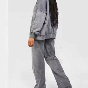 Pantalones lavados ácidos de calidad superior hechos en Pakistán para mujer, pantalones lavados con ácido para mujer más vendidos - Product Image 4