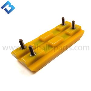 Sistema de tren de rodaje para maquinaria de construcción W2000, almohadillas de pista de poliuretano amarillas resistentes al desgaste para excavadoras en estado usado - Product Image 6