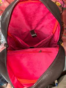 Sac à appareil photo en cuir marron fait main, style bohème, imprimés animaliers, toutes saisons, avec un ajustement confortable pour les voyages et l'usage quotidien - Product Image 2