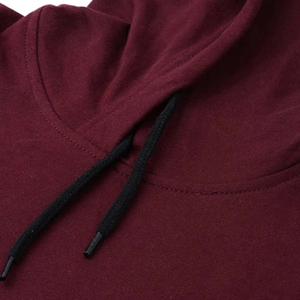 Sweat à capuche en coton épais et éponge française pour hommes, streetwear vierge surdimensionné de haute qualité, logo personnalisé - Product Image 6