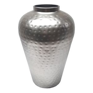 Jarrón Metálico Costero Hecho a Mano, Atemporal, de Estilo Clásico, Pieza Decorativa para un Estilo Interior Duradero, Ideal para Exhibir en la Mesa de la Sala de Estar - Product Image 1