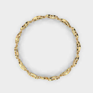 สร้อยข้อมือเพชรรูปหัวใจมีความสุขสำหรับเทนนิสโซ่เทนนิสคุณภาพสูงสร้อยข้อมือเทนนิส925สเตอริงเงิน14K สร้อยข้อมือเทนนิส - Product Image 4