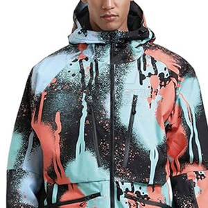 Chaqueta de Esquí Impermeable y Cortavientos para Hombre con Aislamiento Térmico, Perfecta para Snowboard y Deportes de Invierno - Product Image 4