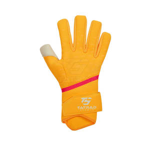 Gants de gardien de but en cuir respirant à doigts entiers, style dernier cri, logo personnalisé imprimé, légers et à séchage rapide - Product Image 2