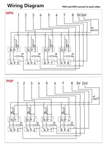 PLC sensör Terminal bloğu 2 tel 3 tel 8CH IO giriş adaptörü modülü için fotoelektrik yakınlık değiştirme sensörü bağlantısı - Product Image 2