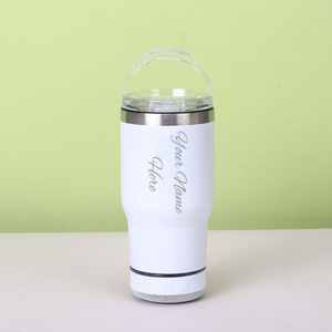 Vaso de Acero Inoxidable 2 en 1 con Pantalla de Temperatura, Altavoz Bluetooth Integrado, Carga USB para Uso en el Automóvil, para Hervir Agua, Tipo Bebedero - Product Image 2