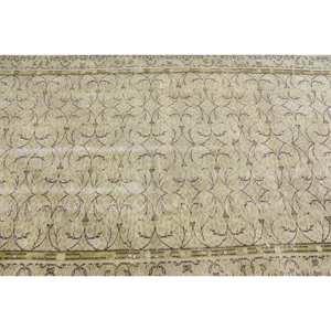 Classique Beige Marron 5X7 ft Laine Fourrure Tapis Turc Patchwork Conception pour Entrée Salon Chevet Rectangle Couloir Forme Latex - Product Image 3