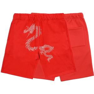 กางเกงวิ่งขาสั้นผ้าแคนวาสสำหรับผู้ชายกางเกงขาสั้นผ้าแคนวาสใส่สบายโลโก้ออกแบบได้ตามต้องการ - Product Image 3