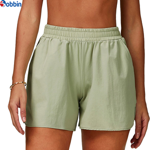 Shorts Deportivos de Yoga, Gimnasio, Running y Fitness para Mujer, de Secado Rápido, Transpirables, 100% Algodón, Corte Regular, Nueva Moda de BOBBIN INDUSTRIES - Product Image 3