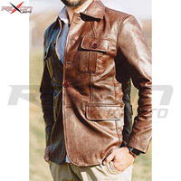 Blouson Racer Unisexe Haut de Gamme en Cuir de Mouton Véritable, Design Moderne, Coupe Slim, Col Montant en Toile, Fermeture Éclair, Hiver, à Capuche