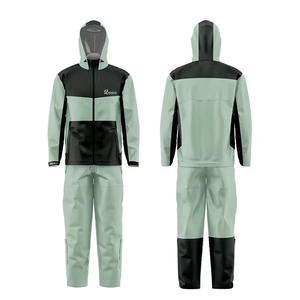 Ensemble de coupe-vent de randonnée pour hommes coupe-vent et imperméable pour sports de plein air ensemble de coupe-vent en stock neuf - Product Image 2