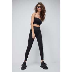 Leggings de Cintura Alta sin Costuras, Transpirables, de Chifón, con Diseño de Malla con Letras, Estilo Casual/Deportivo, Talla XL, Cálidos, Suaves, de Spandex - Product Image 1