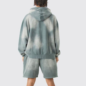 Sudaderas con cremallera de gran tamaño para hombre con media cremallera y ajuste holgado para uso diario Sudaderas con cremallera de gran tamaño para hombre - Product Image 3