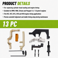 Kit d'outils de calage moteur pour BMW Mini Peugeot Citroën N12 N13 N14 N16 N18 EP3 EP6, jeu d'alignement d'arbre à cames 1.4 1.6 16V Essence