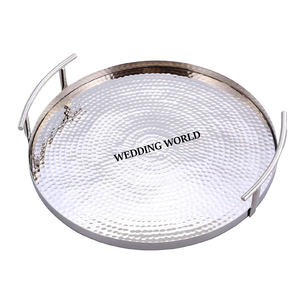 Plateau et plat à chocolat de qualité supérieure, fait à la main, martelé en métal, taille personnalisée, design moderne, écologique, luxueux - Product Image 6