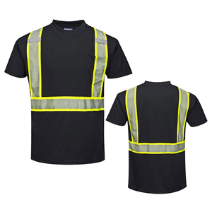 Wholesale Men's Reflective Windproof Polyester Shirt ANSI/ISEA 107 Certified High Visibility Workwear Breathable Quick Dry - Product Image 1