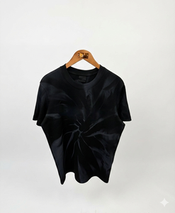 Men Plus Size Custom Eco-Friendly 100% Cotton Solid 300g Anti-Pilling Satin Anti-Wrinkle Quick Dry Breathable Casual T-Shirt - Product Image 1