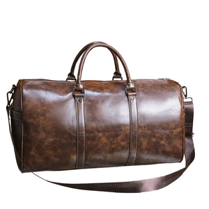 Nouveau Style Unique Couleur Étanche En Cuir Véritable Duffel Sac À Dos Voyage-Friendly Sac À Bandoulière En Plein Air avec Sangle avec Oem - Product Image 2