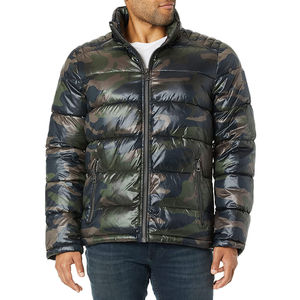 Chaqueta de Invierno Acolchada Ligera y Cálida con Logotipo Personalizado, Ropa de Invierno, Nueva Llegada, Chaqueta Acolchada de Manga Larga para Hombre con OEM - Product Image 1