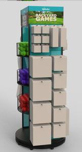 Expositor Giratorio Grande de Acrílico <span class=keywords><strong>para</strong></span> Joyería, Bolsos, Zapatos, Dulces, <span class=keywords><strong>Patines</strong></span>, Cinturones, <span class=keywords><strong>para</strong></span> Tiendas de Joyería y Aretes - Product Image 4