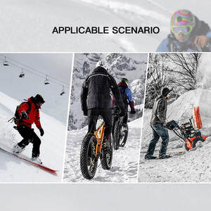 Guantes de esquí transpirables ligeros de alta calidad con diseño único para deportes de invierno disponibles a precio mayorista - Product Image 4