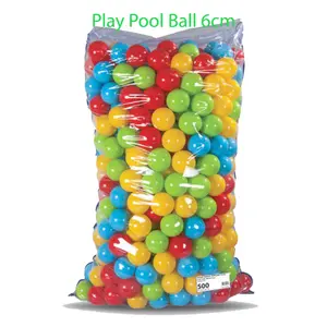 High Quality Commercial Playground Colorful Design 6 Cm 500 PCS Ball Pool Equipment By Maxplay