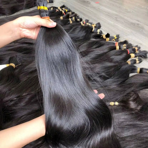 Prix d'usine, cheveux humains vierges vietnamiens 100% réels de haute qualité, cheveux d'un seul donneur, cheveux NASA HAIR VIETNAM, épais/complet, couleurs variées - Product Image 1
