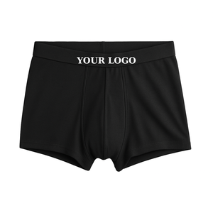Top Quality Men'S Cotton <b>Boxers</b> Good Absorbency Summer Clothing Men 100% Cotton Custom Sizes Underwear Men Made in Vietnam - Product Image 3