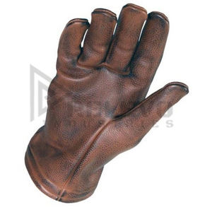 Gants en cuir ciré pour moto compatibles avec les écrans tactiles, nouveau design, logo personnalisé, gants de sport en cuir ciré pour moto - Product Image 6