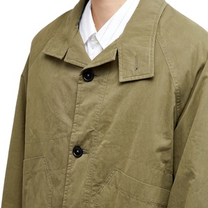 Veste de travail streetwear de haute qualité avec logo personnalisé Veste extérieure en toile coton pour hommes - Product Image 3