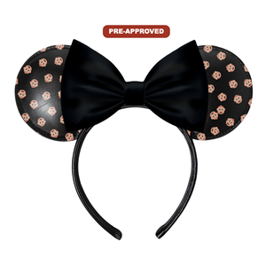 Factory Direct Pre-Approval Design Concept <b>Mouse</b> Ears Headband Customizable Hair Accessory Monkey Face Edition Made-to-Order - Product Image 1