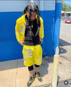 Custom Summer <b>Tracksuit</b> Streetwear Embroidery Sweatshirt Windbreaker Nylon Pants Shorts Set Men Sweatsuit - Product Image 3