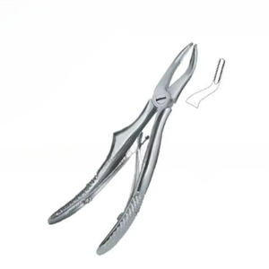 Forceps d'extraction dentaire manuels de qualité supérieure avec logo personnalisé, modèle Fig.51 S, en acier inoxydable, instruments chirurgicaux certifiés CE - Product Image 6