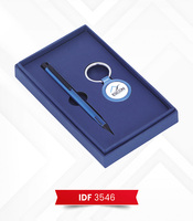 Set Dompet Pria Ramah Lingkungan Logo Kustom 2024 + Pulpen + Gantungan Kunci untuk Promosi Bisnis Kantor, Perjalanan Perusahaan, Agen Perjalanan, Pendidikan