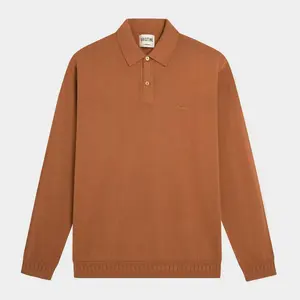 Pull en laine mélangée confortable Aristino pour homme, style décontracté, 55% acrylique, 45% coton, manches longues, fabrication mécanique, AWOU01BZ, logo - Product Image 1