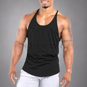 ชุดออกกำลังกาย stringer สำหรับผู้ชายสไตล์ใหม่น้ำหนักเบาออกแบบมาพร้อมผ้านุ่มระบายอากาศได้ดีสำหรับยิมและกิจกรรมกีฬา - Product Image 5