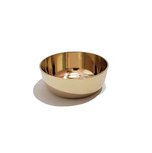 Tazón de Latón para Servir Alimentos, Latón Macizo Hecho a Mano de Primera Calidad para la Mesa de la Cocina del Hogar, Tazón para Servir Utensilios de Cocina del Hogar - Product Image 6