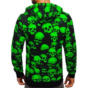 Sudadera con Capucha para Hombre, Estilo Casual de Invierno, Corte Regular, Estampada, OEM, Impresión por Sublimación de Alta Calidad, Forro Polar Ecológico - Product Image 5