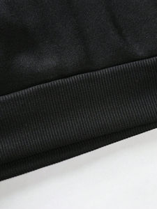 Sudadera con Capucha y Letras de Pedrería para Hombre, Otoño e Invierno, Sudadera con Capucha Negra Informal y Moderna - Product Image 5