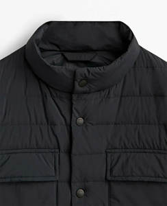 Nouveaux hommes vestes hommes décontracté mode hiver respirant matelassé rembourré Bomber bulle manteaux Logo personnalisé - Product Image 2