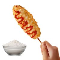 Mélange en poudre pour corn dog mochi traditionnel Chewco, 100% pur, certifié HACCP