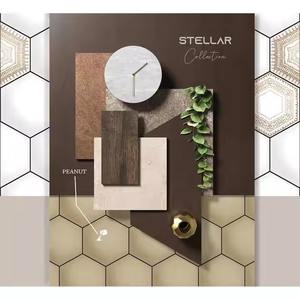 Vistaar Entreprise de marque indienne Fournitures directes Collection Lustre Carreaux muraux brillants en céramique numérique 12x18 pouces 30x45cm 300x450mm - Product Image 4