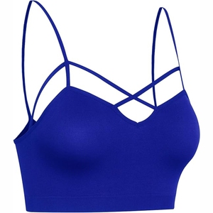 Vente en gros de soutien-gorge de sport avec logo personnalisé soutien-gorge d'entraînement de yoga pour femmes soutien-gorge de sport pour femmes - Product Image 4