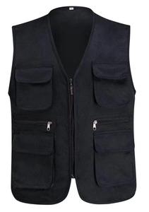 Gilet tactique pour homme de haute qualité pour le travail, le golf, les sports de plein air, la pêche, l'escalade, la randonnée - Respirant, décontracté, multi-poches, fermeture éclair - Product Image 5