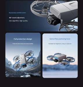 Nuevo Dron G63 con Motor sin Escobillas, Posicionamiento de Flujo Óptico, Fotografía Aérea y Carreras FPV, Tiempo de Vuelo de 21-30 Minutos, Captura de Video 2K QHD - Product Image 4