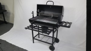 Chariot en acier moderne commercial avec <span class=keywords><strong>moteur</strong></span> automatique <span class=keywords><strong>pour</strong></span> rôtisserie de poulet au charbon de bois <span class=keywords><strong>pour</strong></span> <span class=keywords><strong>barbecue</strong></span> dans le jardin - Product Image 4