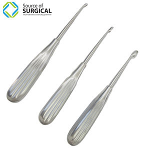 Volkman Manual Orthopedic Curettes Single-Ended Steel and Stainless Steel Scoop Stainless Steel Material Dental Surgical Bone - Product Image 2