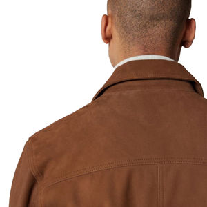 Usine de cuir pakistanaise pour la mode Blousons aviateur en cuir en daim peau de vache de buffle peau d'agneau cuir de mouton - Product Image 6